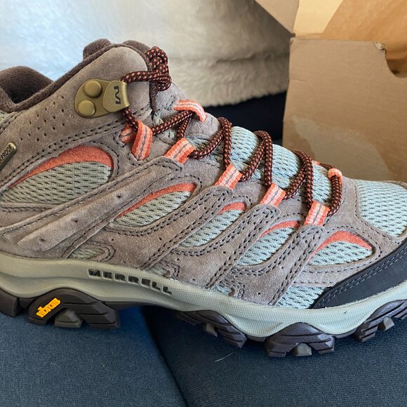 Merrell Hiking Shoes: Women's Moab Mid Waterproof